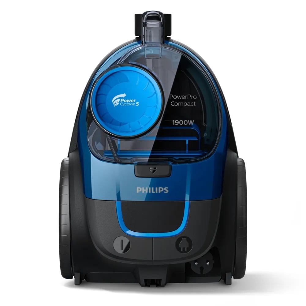 Пылесос Philips FC9352/01 синий, 370/1900 Вт, уборка сухая, пылесборник контейнер, 1.5 л