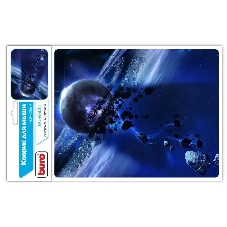 Коврик для мыши Buro BU-R51761 рисунок/астероиды
