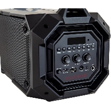 Колонка портативная Ural Молния Молния 600 черный 60W 2.0 BT/3.5Jack 3000mAh