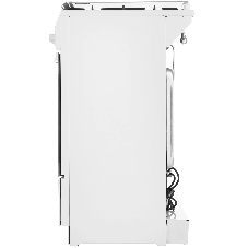 Плита газовая De Luxe 5040.33Г (КР) ЧР белый, конфорок 4 газовых, духовка 43 л, 50 см x 85 см x 50 см