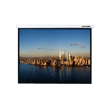 Настенный экран Lumien Master Picture LMP-100120 177х180 см (рабочая область 98х172 см) Matte White FiberGlass (белый корпус) черн. кайма по периметру, возможность потолочн./настенного крепления, черн. кайма сверху 75 см 16:9