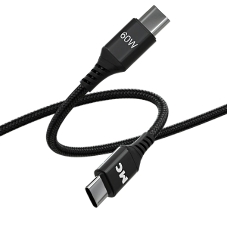 Кабель MORE CHOICE (4620202554093) K69aa 2м USB 3.0A PD 60W для Type-C Type-C- 2м, черный