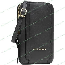 Чехол для смартфона Piquadro Circle AC6835W92R/N черный натур.кожа