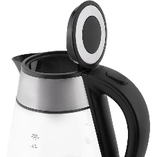 Чайник Vitek VT-7037(TR) Мощность 2200 Вт Макс. объем 1,7 л Корпус из термостойкого стекла.
