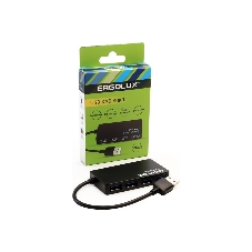 USB-концентратор Ergolux ELX-SLP01-C02, USB, USB, USB