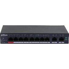 Коммутатор Dahua DH-CS4010-8GT-110, 10×1 Гбит/с, управляемый