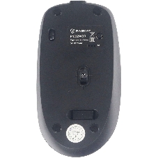 Мышь беспроводная Raskat M002WBR черный, 1600 dpi, радиоканал, Bluetooth, USB, кнопки - 4
