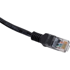Патч-корд медный UTP Cablexpert PP10-10M/BK cat.5e, 10м, литой, многожильный, черный