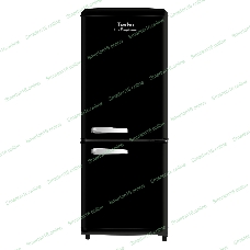 Холодильник Tesler RB-107 черный двухкамерный 73/30л морозилка снизу