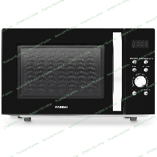 Микроволновая печь Hyundai HYM-D2078 черный/серебристый, 23 л, 800 Вт, переключатели - кнопки, поворотный механизм