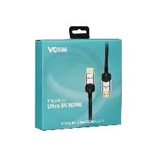 Кабель VCOM CG865-3M HDMI 19M/M,ver. 2.1, 8K@60 Hz 3 м VCOM CG865-3M