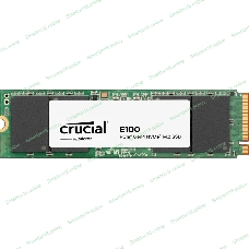 Накопитель SSD Crucial 2Tb E100 M.2 (PCIe 4x4, up to 5000/4000MBs, 3D NAND, NVMe, 100TbW, 22х80мм)