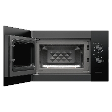 Встраиваемая микроволновая печь MONSHER MMH 1015 Noir, High-Tech, 15 л, мощность 600 Вт, 5 уровней мощности, размораживание, поворотное управление, черный