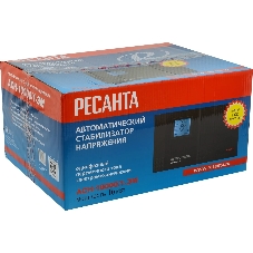 Стабилизаторы напряжения Ресанта АСН-10000/1-ЭМ 63/1/8 Стабилизатор 220В±2%, Габариты 400х323х183, Вес 24 кг