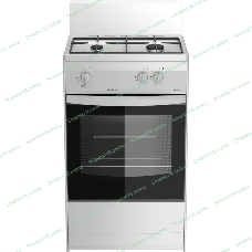Плита газовая Darina 1AS GM 521 001 W белый/черный, конфорок 2 шт, духовка 45 л, 50 см x 85 см x 41 см