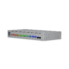 Коммутатор Ubiquiti UniFi Switch Pro Max 16 PoE PoE-коммутатор в стойку, 4х 2.5G RJ45, 12х 1G RJ45, 2х 10G SFP+, раздача 180 Вт