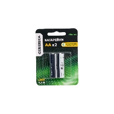 Батарейка щелочная Alkaline LR06/AA (2шт/блистер) GENERICA