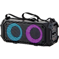 Колонка портативная Ural Молния Молния 600 черный 60W 2.0 BT/3.5Jack 3000mAh