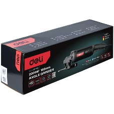 Угловая шлифовальная машина Deli DE-JM180-1E (2000Вт, 180мм, 8500об/мин, картон)