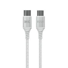 Кабель MORE CHOICE (4620202554116) K69aa 2м USB 3.0A PD 60W для Type-C Type-C- 2м, белый