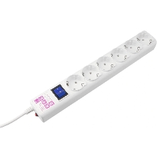 Фильтр-удл. PC сер. 5 м 6 р 16А SPG6-16-5М