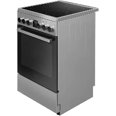 Плита электрическая Maunfeld MEC55CS08D серебристый, конфорок 4 шт, духовка 60 л, 50 см x 85 см x 60 см