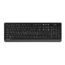Комплект клавиатура+мышь A4Tech FStyler FG1010S беспроводной, USB, 2000 DPI, чёрный/серый
