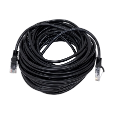 Патч-корд медный UTP Cablexpert PP10-10M/BK cat.5e, 10м, литой, многожильный, черный