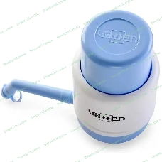 Помпа для 19л бутыли Vatten №5 механический, белый/синий