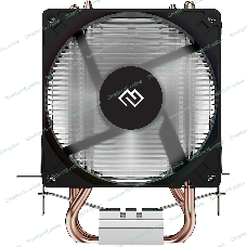 Кулер для процессора Digma D-CPC110-PWM1 черный, 90 мм, алюминий/медь, 2200 об/мин, 23 дБ, 4 pin, 110 Вт, 130 мм