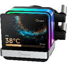 Система жидкостного охлаждения Ocypus Sigma L36 PRO BK IPS Display/черный/310W/All Intel/AMD AM*/Screws