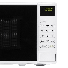 Микроволновая печь BBK 20MWS-728S/W белый/черный, 20 л, 700 Вт, переключатели - сенсор
