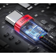 Кабель Thunderbolt4/USB4 Type-C, 5K@60Hz, 40Gbps, PD 100W, 5A, VCOM, 1.2м CU540M-1.2M