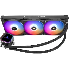 Система жидкостного охлаждения Thermalright Frozen Prism 360 ARGb Soc-AM5/AM4/1151/1200/2066/1700 черный 4-pin 27dB Al Ret (F-PRISM-360-BL-ARGb)