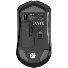 Комплект клавиатура+мышь Acer OKR120 беспроводной, USB, 1600 DPI, чёрный