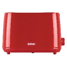 Тостер BBK TR82 красный, 700 Вт, 2 слота