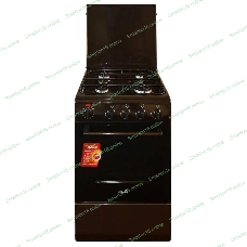 Плита комбинированная Cezaris ПГЭ 1000-05 коричневый, конфорок 4 газовых, духовка 45 л, 51 см x 85 см x 52 см