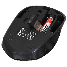 Мышь беспроводная Oklick 488MW синий/черный, 1600 dpi, радиоканал, USB, кнопки - 4