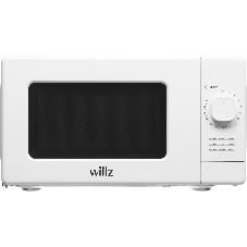 Микроволновая печь WILLZ MOS-2008MW белый, 20 л, 700 Вт, переключатели - поворотный механизм