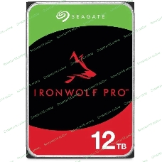 Жесткий диск Seagate SATA-III 12Tb ST12000NT001 NAS Ironwolf Pro 512E (7200rpm) 256Mb 3.5