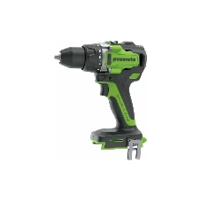 Дрель-шуруповерт GREENWORKS GD24DD140, 24 В, 4 Ач, 140 Нм, бесщеточный, ударный