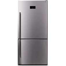 Холодильник Sharp SJ653GHXI52R серебристый двухкамерный 400/164 л морозилка снизу, No Frost