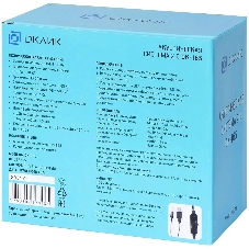 Акустическая система Oklick OK-165 2.0 черный 6Вт
