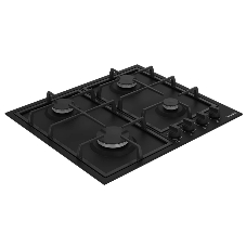 Газовая варочная поверхность Hotpoint HGMT 642 BL, независимая, черный