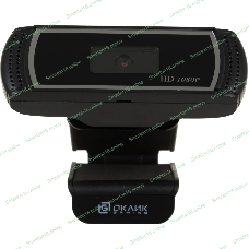 Веб-камера OKLICK OK-C013FH 1920x1080, 30 кадр/с, USB Type-A, микрофон (шумоподавление), универсальное крепление