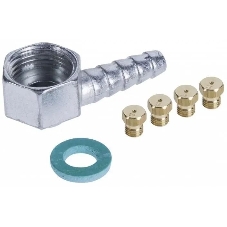 Газовая варочная панель Maunfeld EGHE.64.6CW/G, 4 конфорки, эмалированная сталь, белый