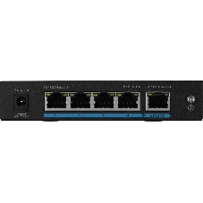 Коммутатор Falcon Eye FE-104POE-S, 4×100 Мбит/с PoE + 1×100 Мбит/с Uplink, неуправляемый