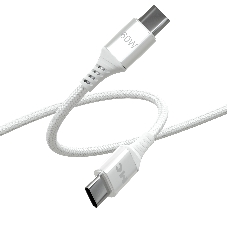 Кабель MORE CHOICE (4620202554116) K69aa 2м USB 3.0A PD 60W для Type-C Type-C- 2м, белый