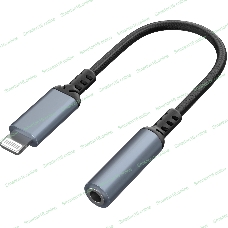 Переходник Defender JACK03-02 PRO 3.5 jack(F)-Lightning(M) c ЦАП 1