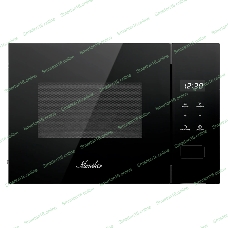 Встраиваемая микроволновая печь MONSHER MMH 1115 Noir, High-Tech, 15 л, мощность 600 Вт, 5 уровней мощности, размораживание, сенсорное управление, черный